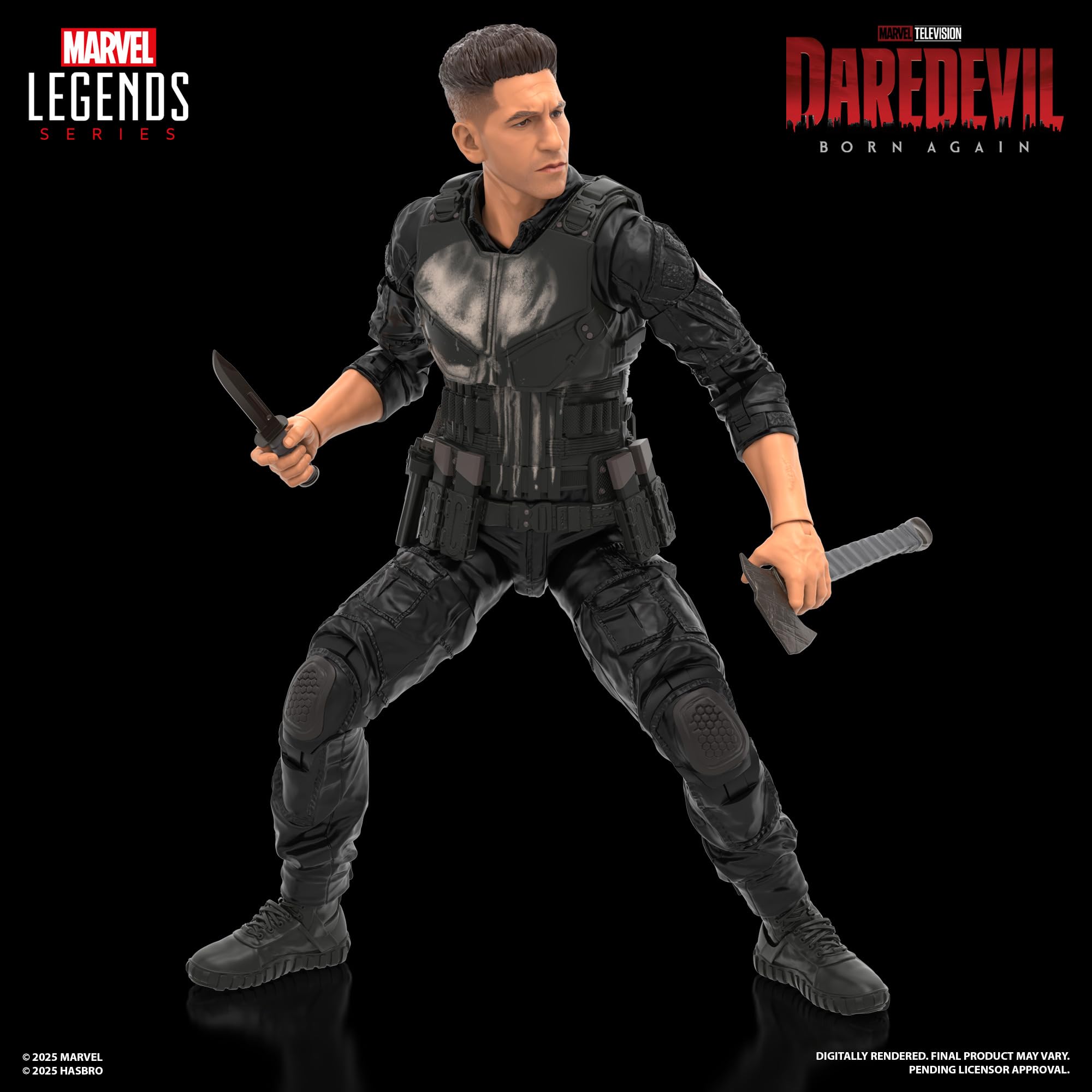 Amazon.com: Marvel Legends Series Daredevil: Born Again Punisher